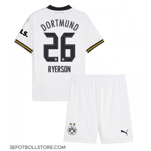 Borussia Dortmund Julian Ryerson #26 Replika babykläder Tredjeställ Barn 2024-25 Kortärmad (+ korta byxor)